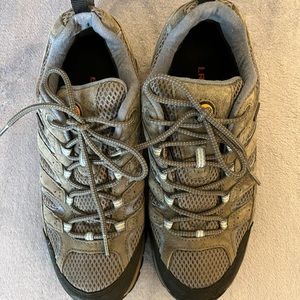 Merrell women’s hiking shoes, size 10.5, excellent condition, $15.